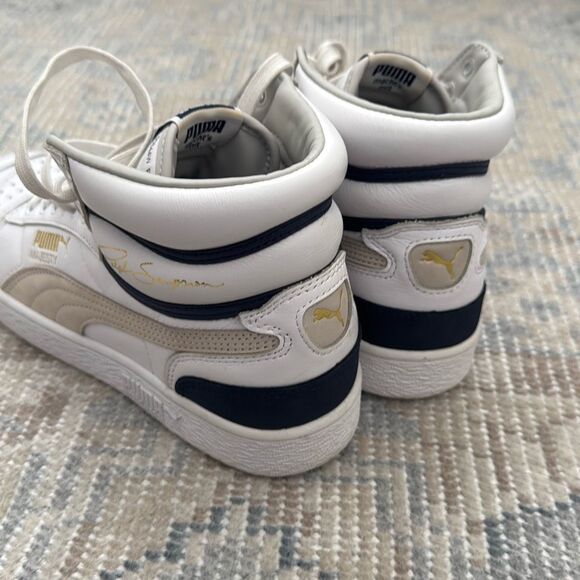 Puma Men's Ralph Sampson Leather Mid-Top Sneakers size 8 - Picture 8 of 12